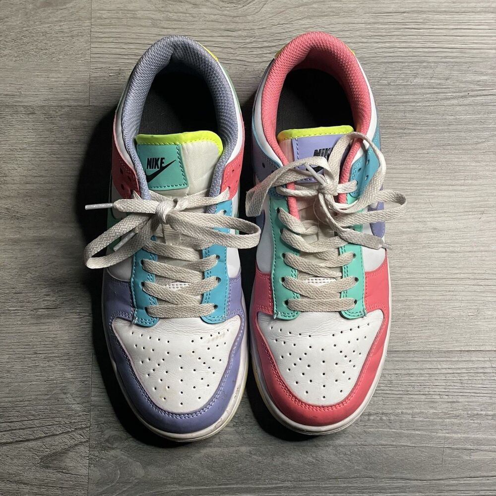 Nike Dunk Low SE Women’s “Easter Candy” Sneakers DD1872 US 8 - Picture 3 of 13